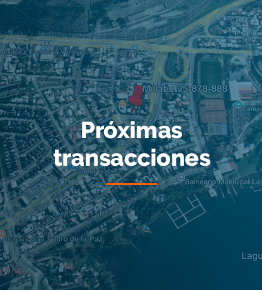 Próximas transacciones
